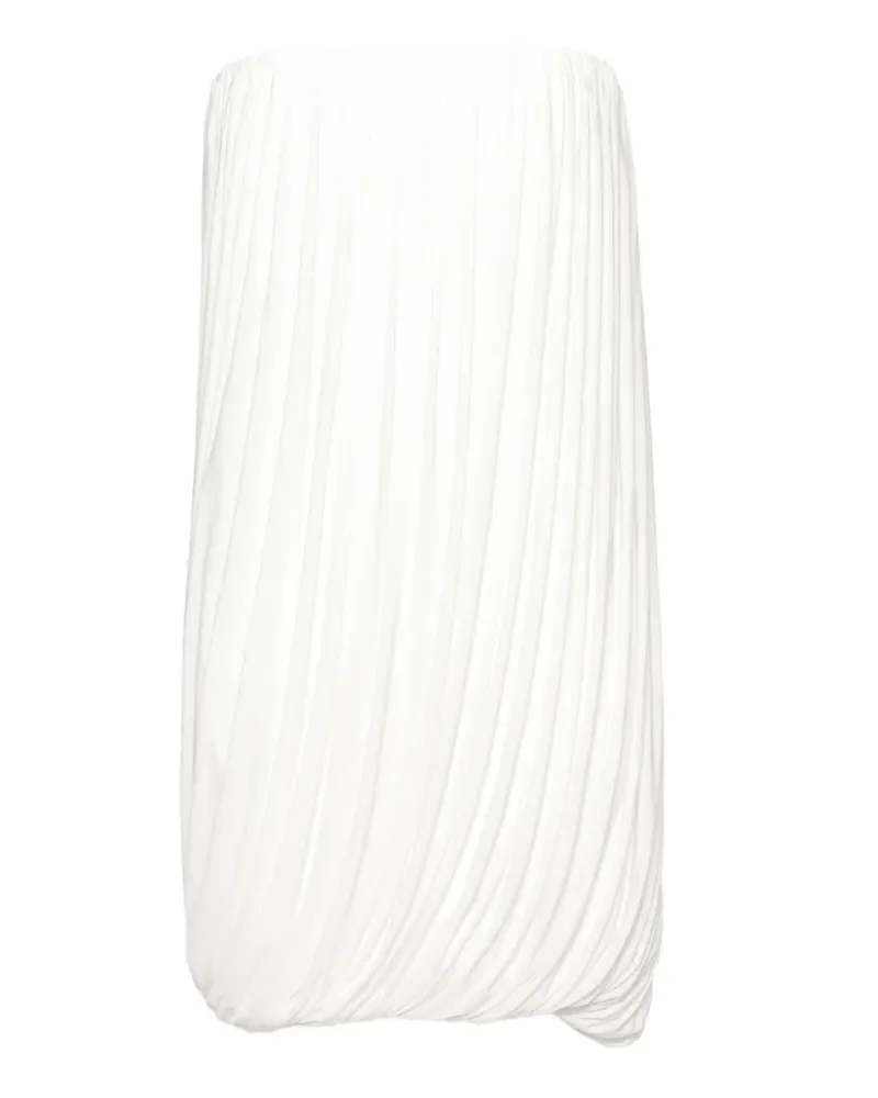 Alex Perry Drapiertes Minikleid - Weiß Weiß