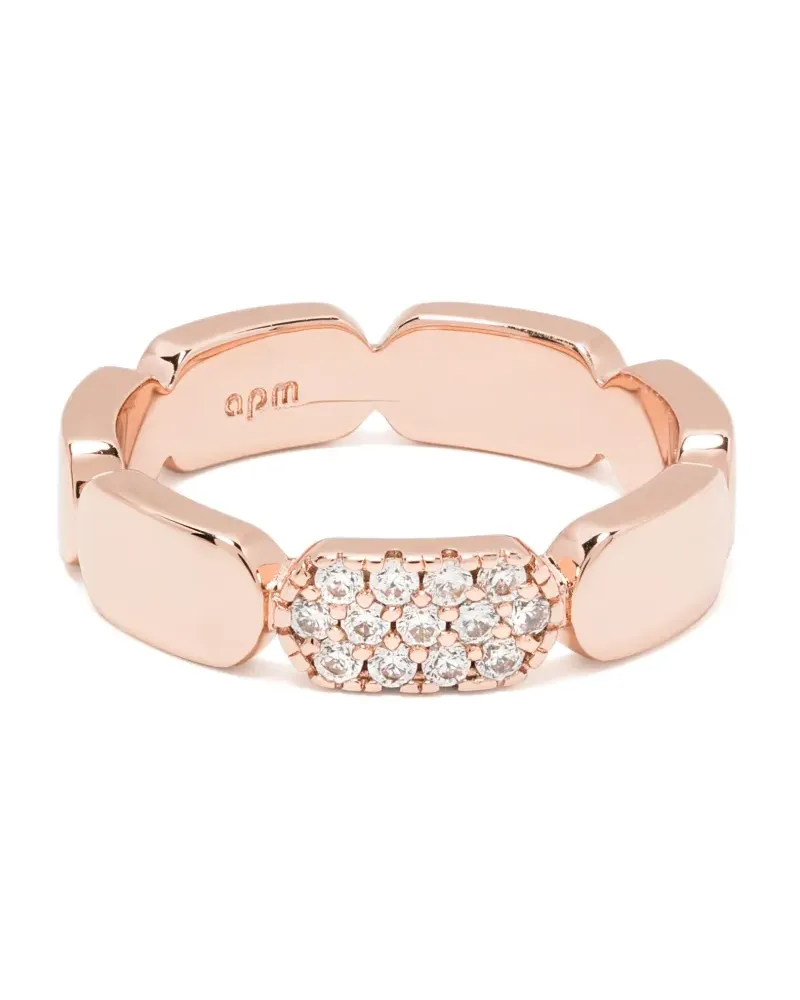 APM Monaco Dainty Ring - Rosa Rosa