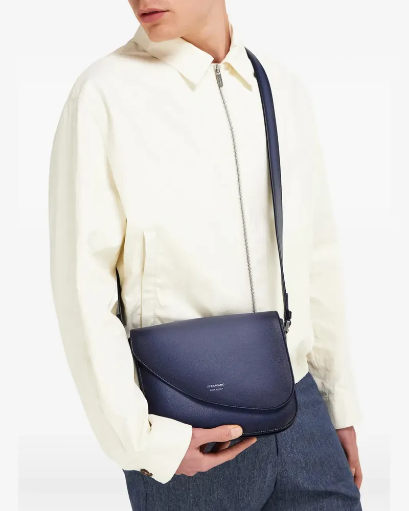 Ferragamo Fiamma Kuriertasche (S) - Blau Blau