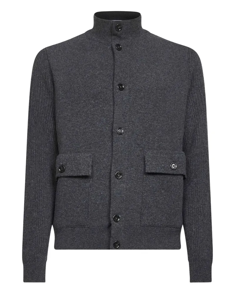 LARDINI Klassische Hemdjacke - Grau Grau