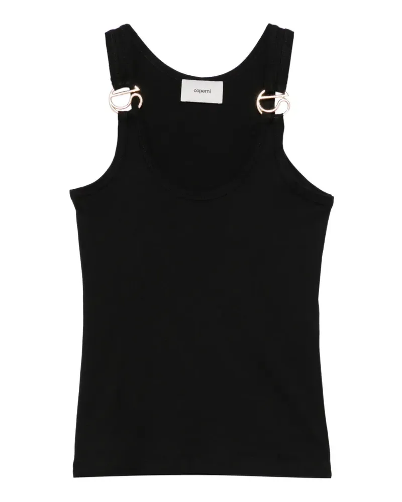 COPERNI Top mit Schnalle - Schwarz Schwarz