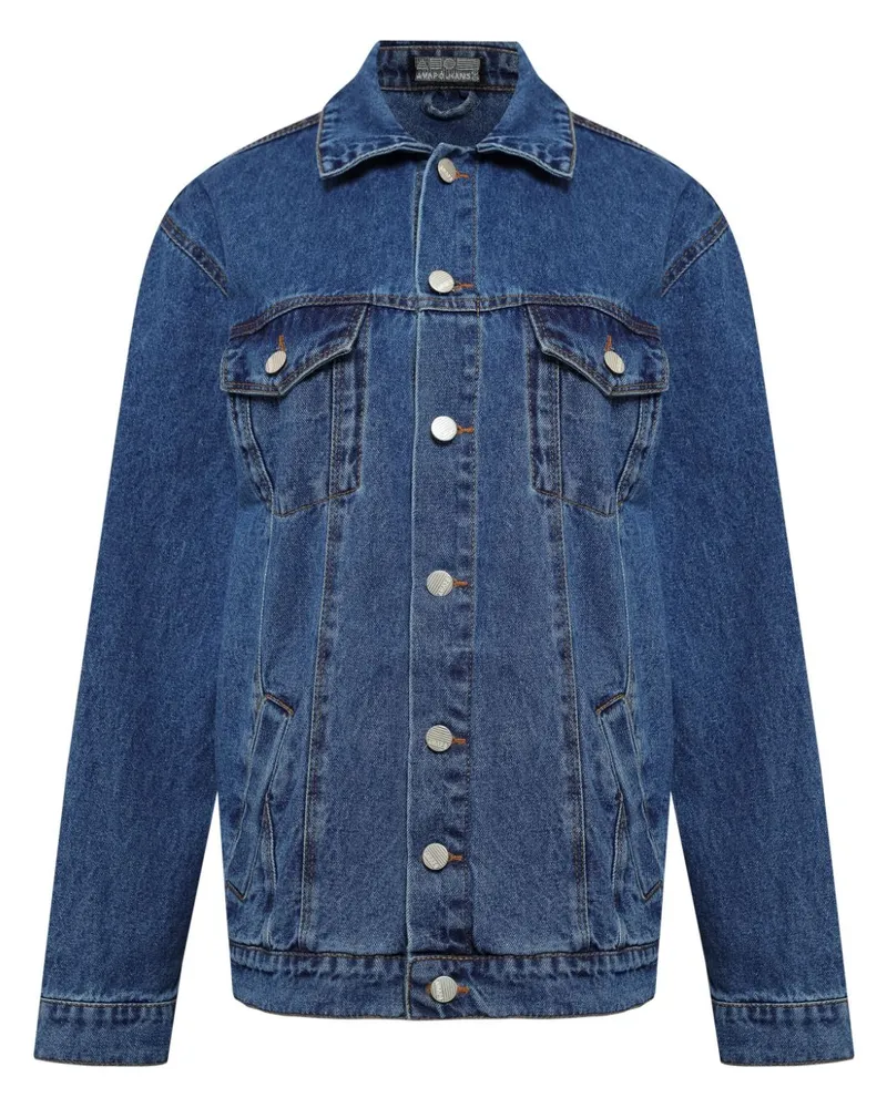 Amapô Klassische Jeansjacke - Blau Blau