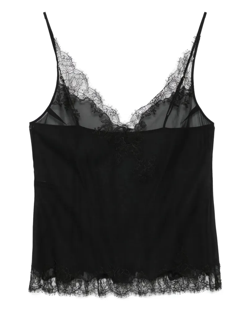 Carine Gilson Calais-Caudry Top - Schwarz Schwarz