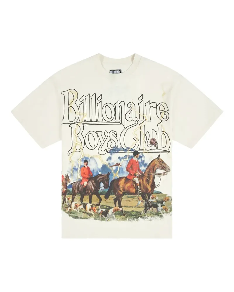 Billionaire Boys Club T-Shirt mit grafischem Print - Weiß Weiß