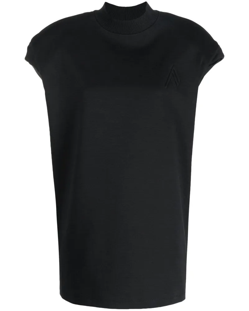 ATTICO Laurie T-Shirt - Schwarz Schwarz