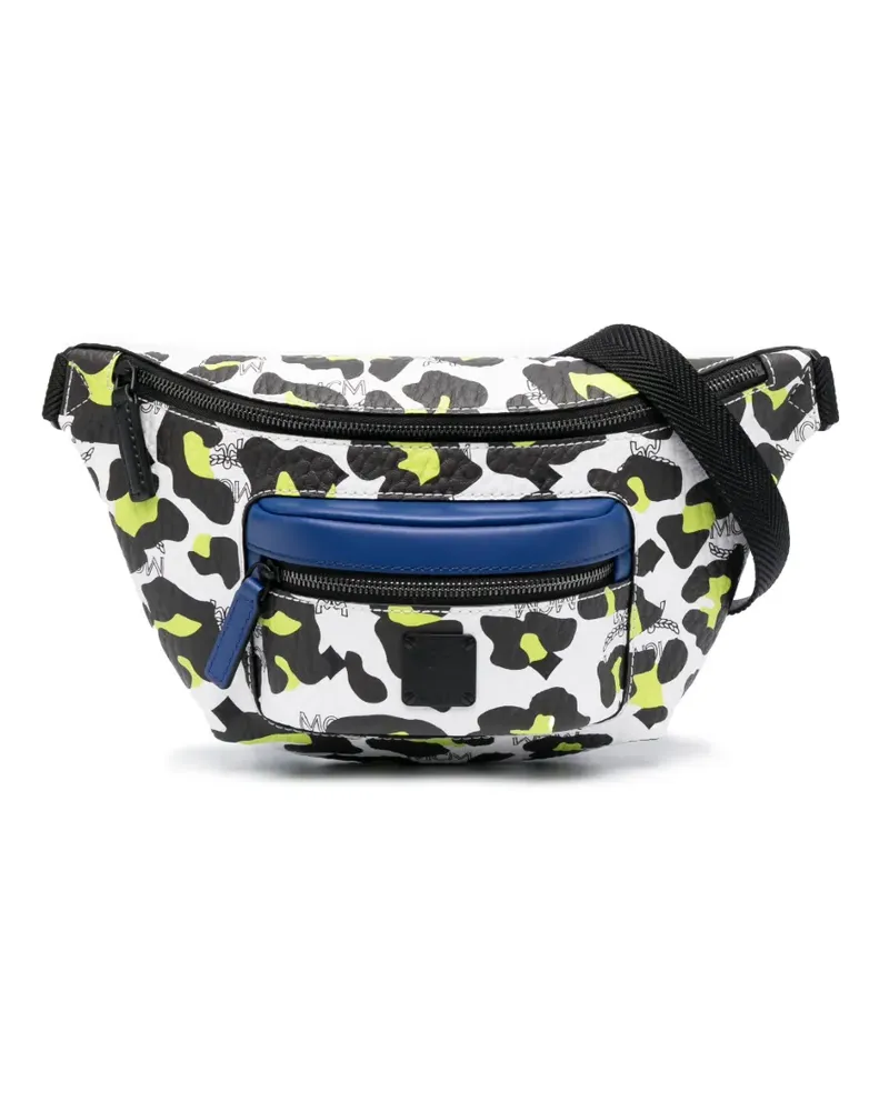 MCM Fursten Gürteltasche - Weiß Weiß
