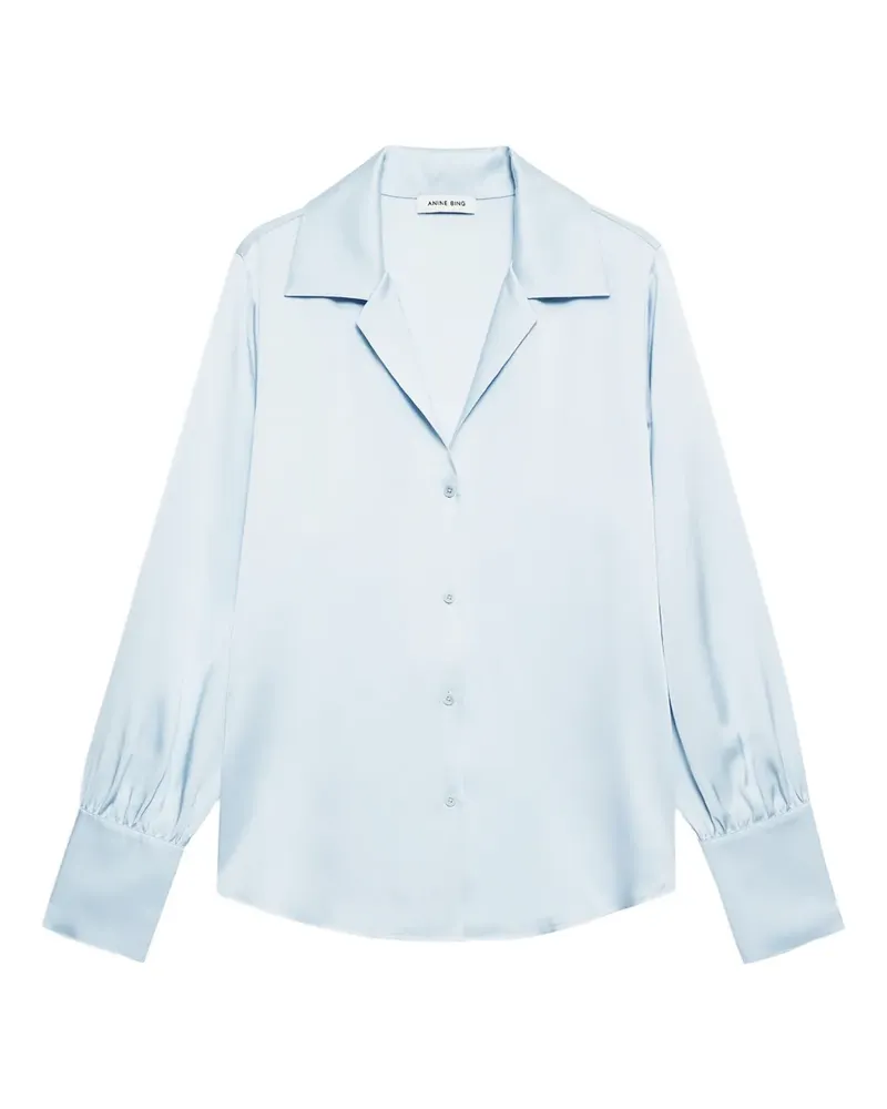 Anine Bing Bethany Hemd - Blau Blau