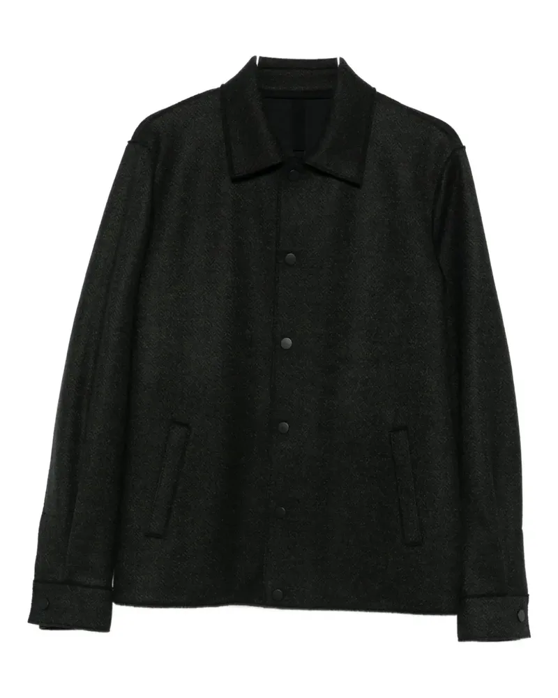Harris Wharf London Jacke mit Knöpfen - Grün Grün