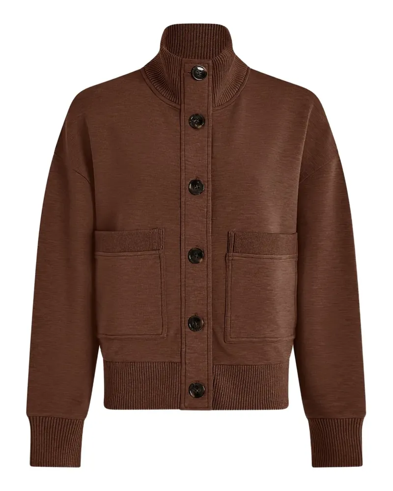 Varley Sabrina button-fastening sweatshirt - Braun Braun