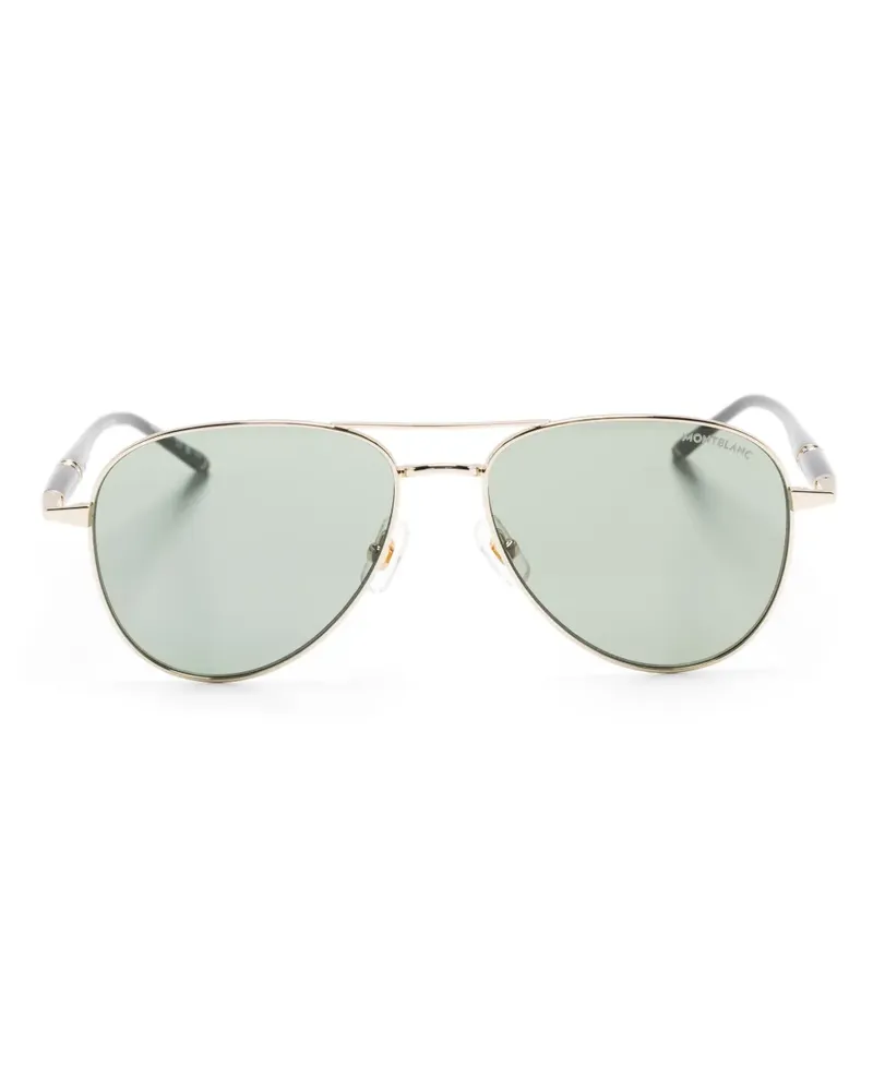 Montblanc Getönte Pilotenbrille - Gold Gold