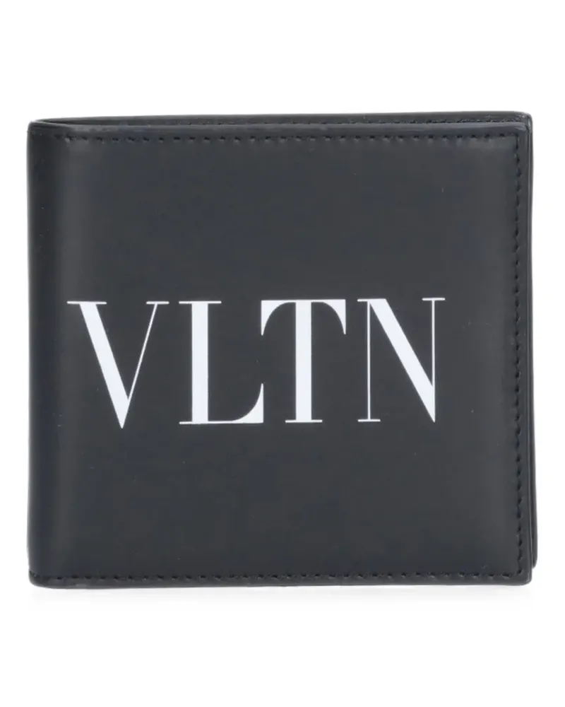 Valentino Garavani VLTN Portemonnaie - Schwarz Schwarz