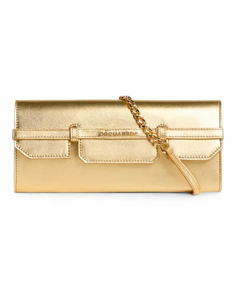 Dsquared2 Chic Night Clutch - Gold Gold