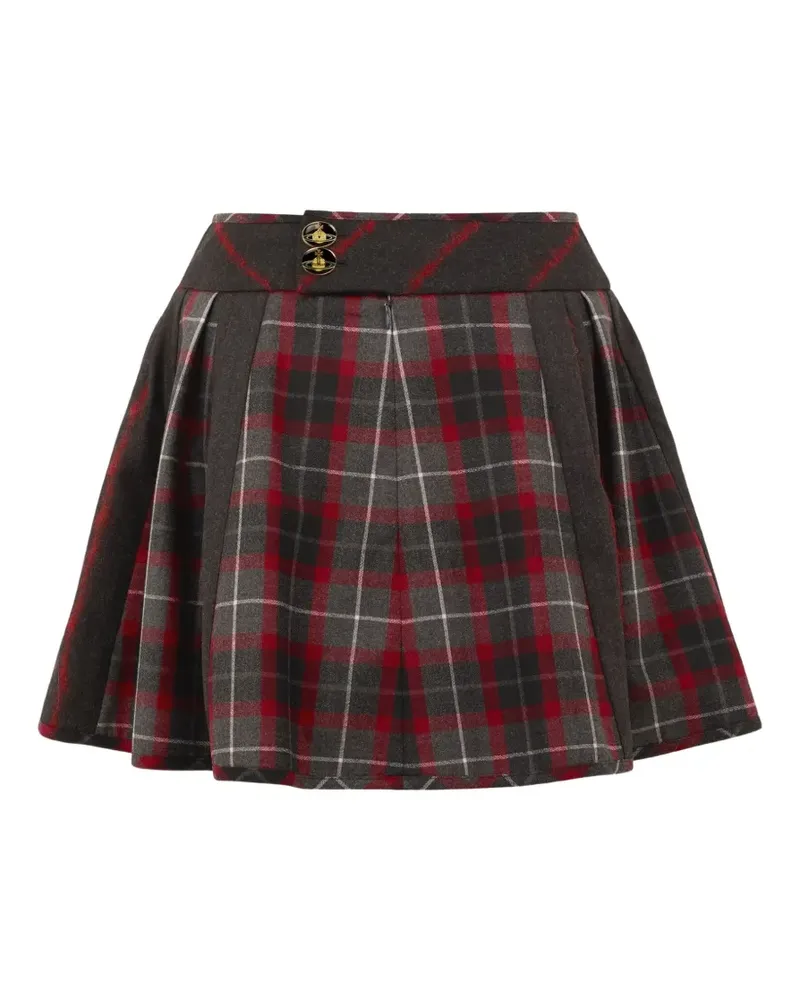 Vivienne Westwood Bell pleated mini skirt - Grau Grau