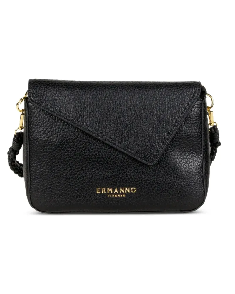 Ermanno Scervino Beatrice Schultertasche mit asymmetrischem Detail - Schwarz Schwarz