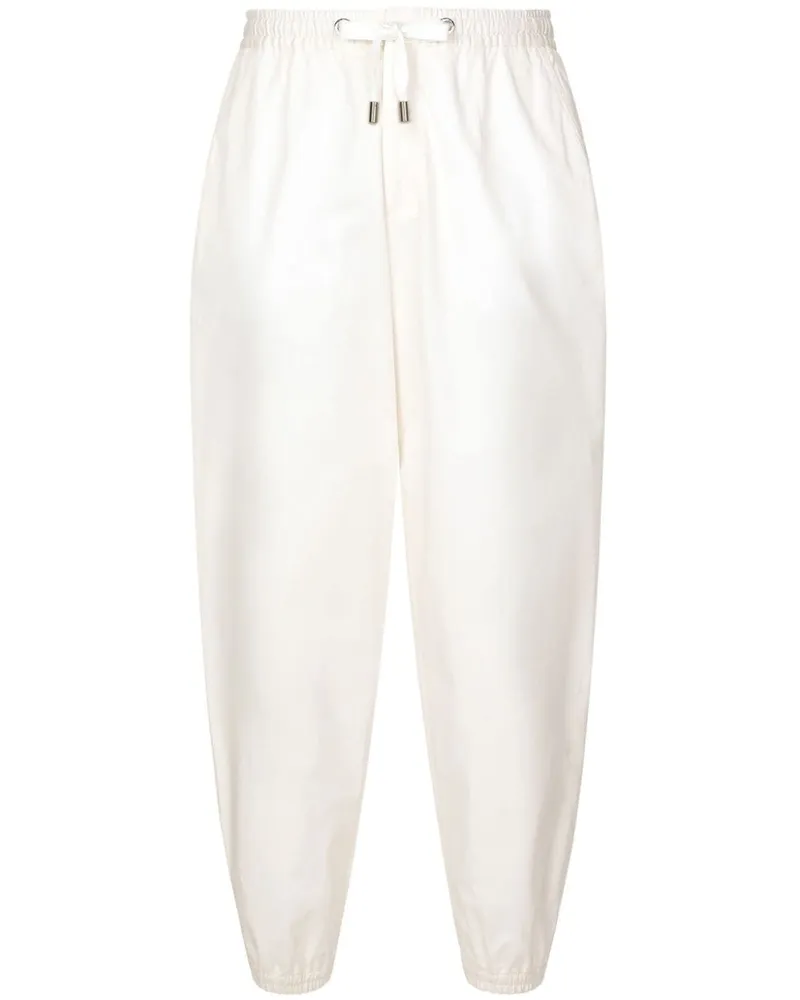 Dolce & Gabbana Jogginghose mit Kordelzug - Weiß Weiß
