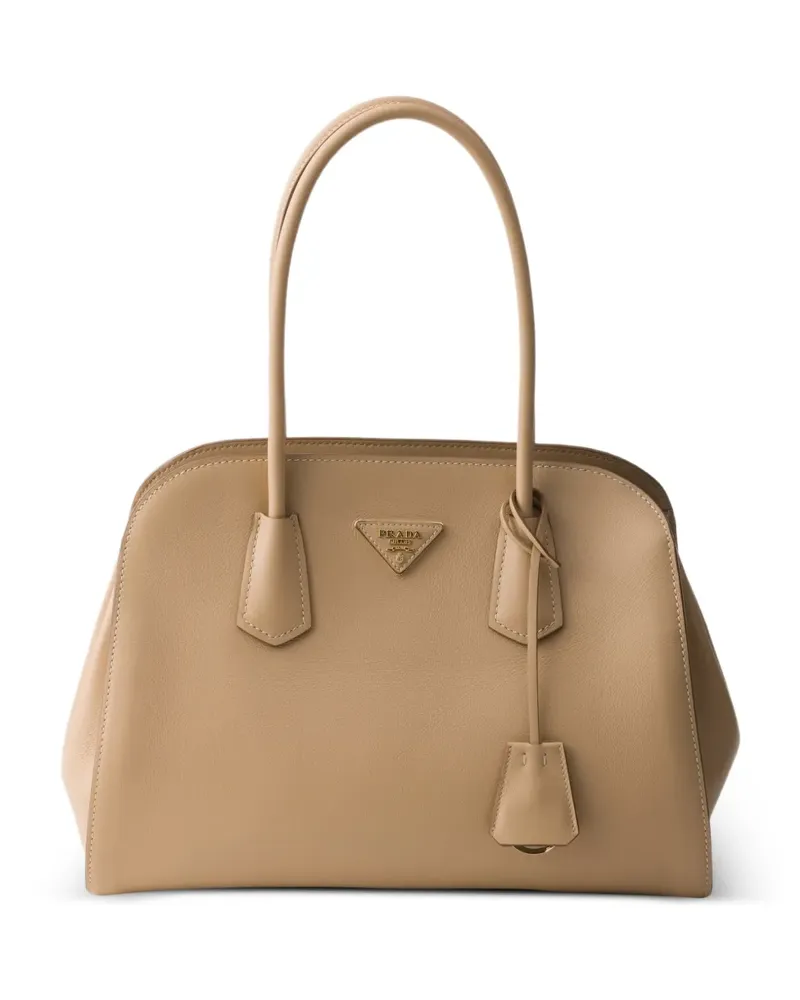 Prada Mittelgroßer Shopper - Nude Nude