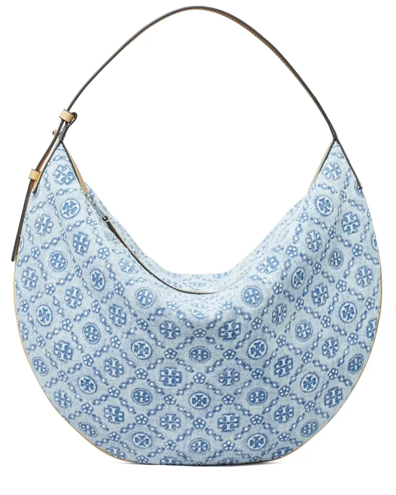Tory Burch Schultertasche mit T-Monogramm - Blau Blau