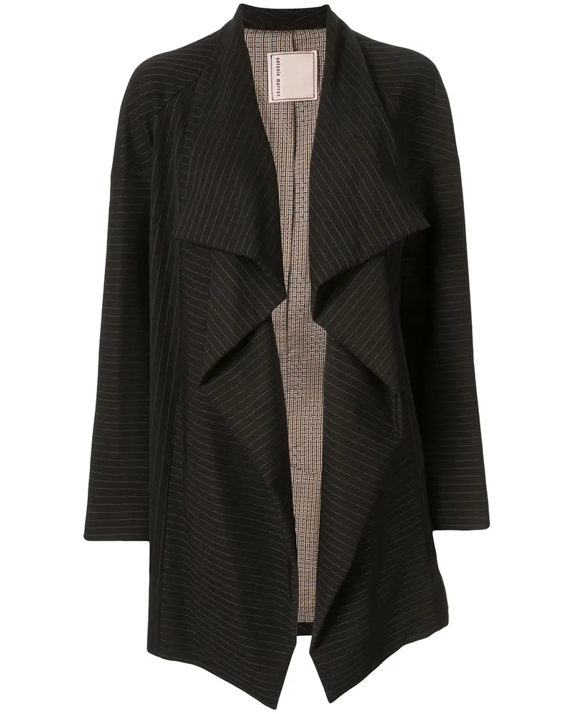 Antonio Marras Gestreifter Blazer mit Streifen - Schwarz Schwarz
