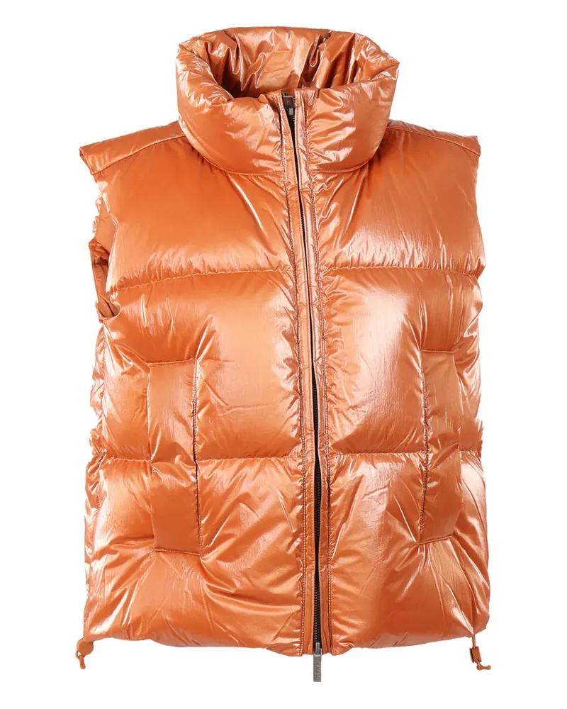 K-Way Wattierte Thille Weste - Orange Orange