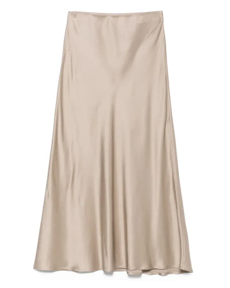 ottod’Ame Midirock aus Satin - Nude Nude