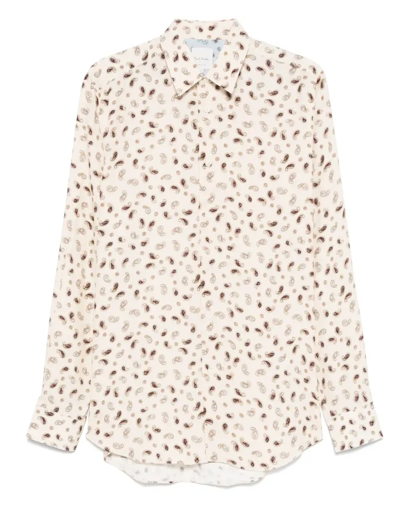 Paul Smith Hemd mit Print - Nude Nude