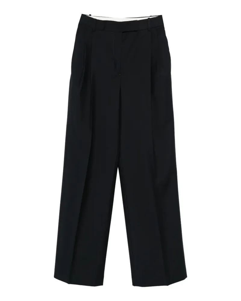 Róhe pleated trousers - Blau Blau
