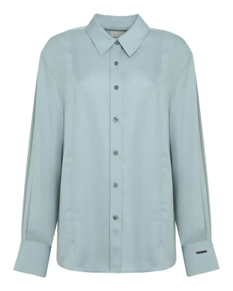 Calvin Klein Klassisches Hemd - Blau Blau