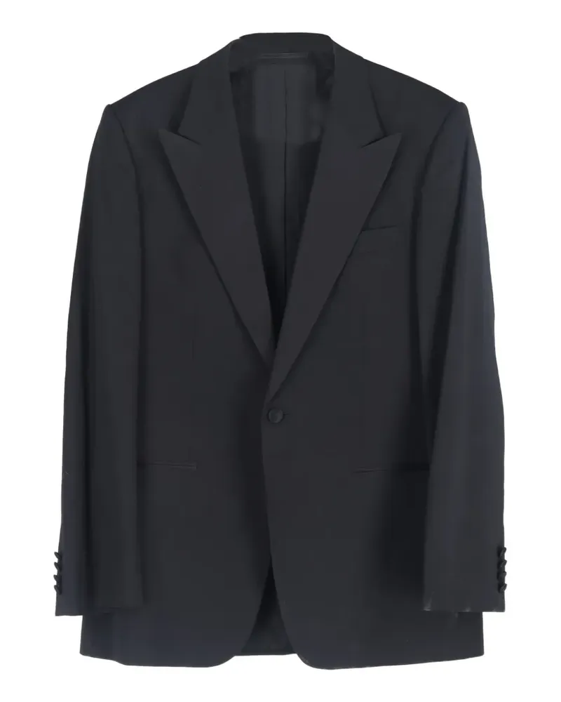 HUGO BOSS single-breasted wool suit - Schwarz Schwarz