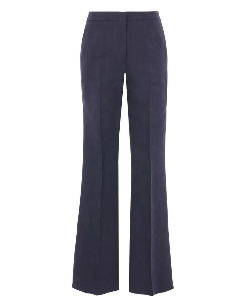 Etro Hose mit Jacquard-Paisleymuster - Blau Blau