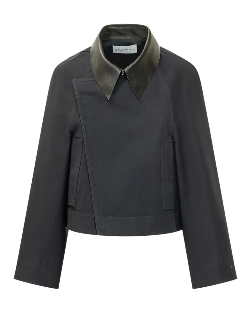 Givenchy A-line cocoon jacket - Grau Grau