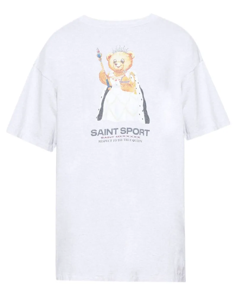 SAINT MXXXXXX True Queen T-Shirt Grau