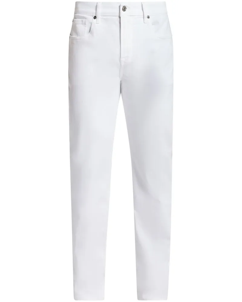 7 for all mankind Schmale Jeans - Weiß Weiß