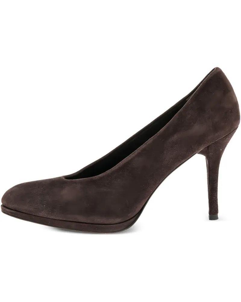 Stuart Weitzman Pumps aus Wildleder 95mm - Braun Braun