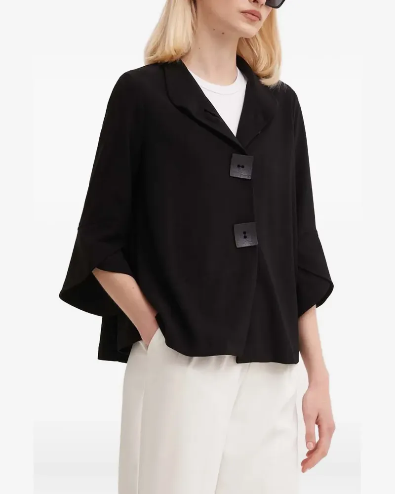 Joseph Ribkoff square-button jacket - Schwarz Schwarz