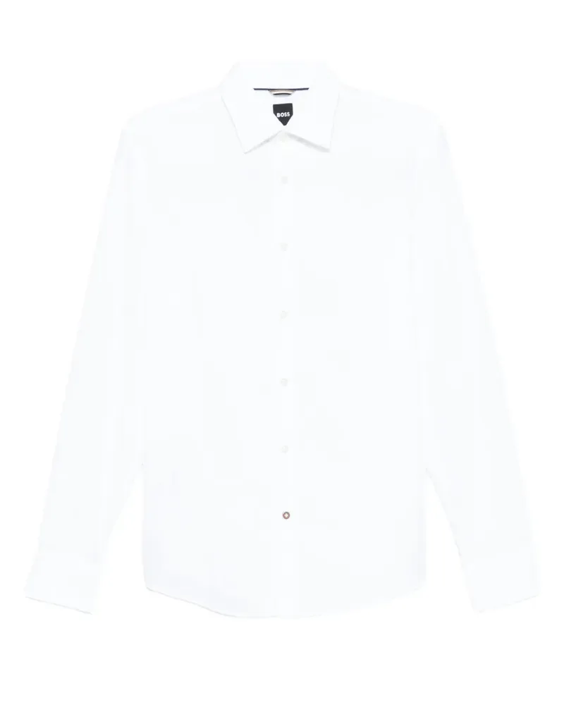 HUGO BOSS Chal Kent Hemd - Weiß Weiß