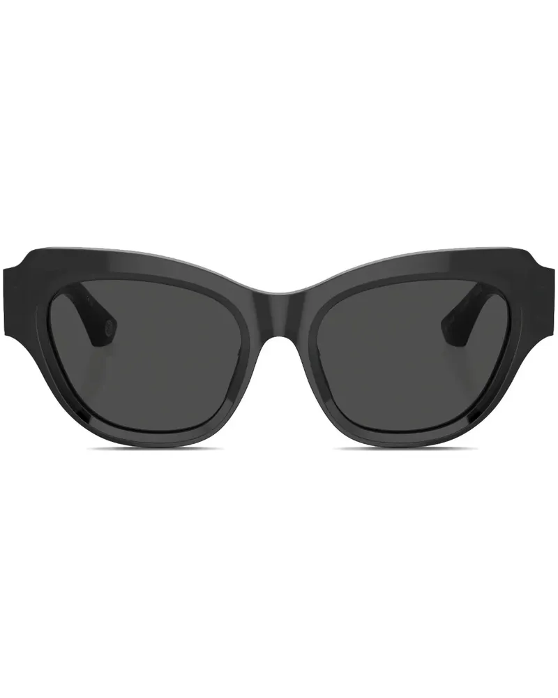 Burberry Cat-Eye-Sonnenbrille mit Rosen-Monogramm - Grau Grau