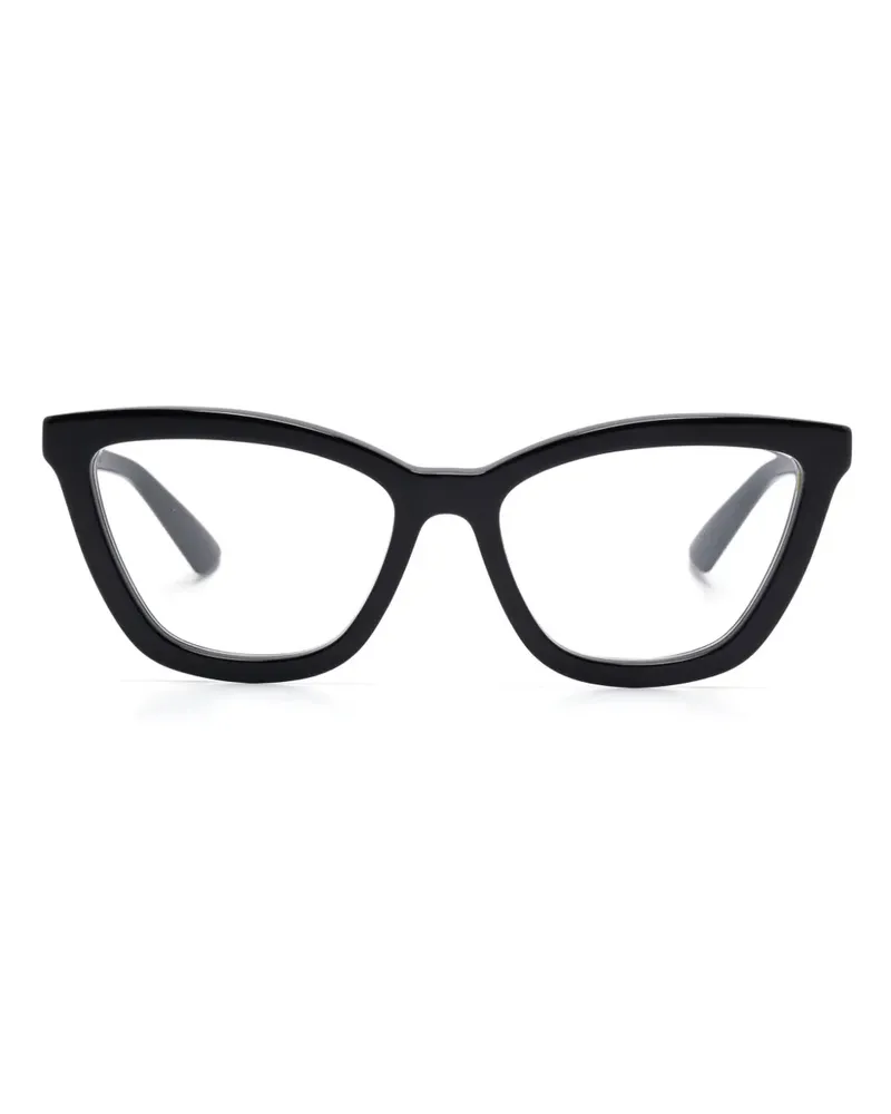 Gucci Brille im Butterfly-Design - Schwarz Schwarz