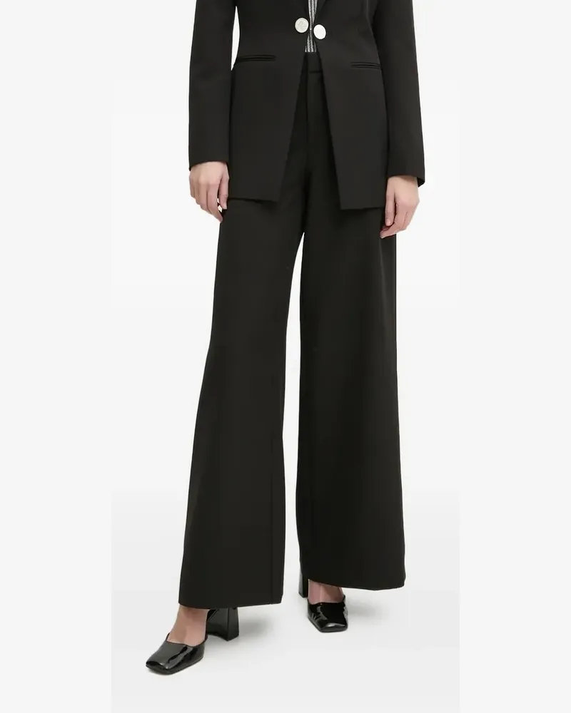 Moschino Hose mit Stretchanteil - Schwarz Schwarz