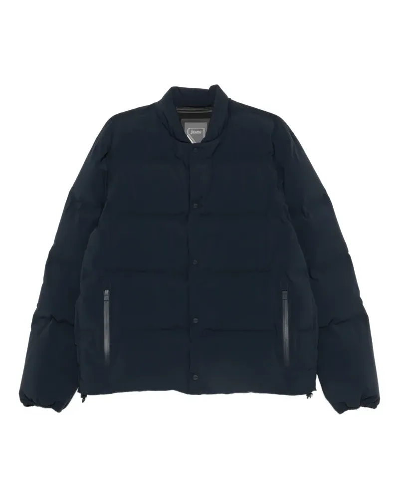 Herno Gesteppter Kapuzenmantel - Blau Blau