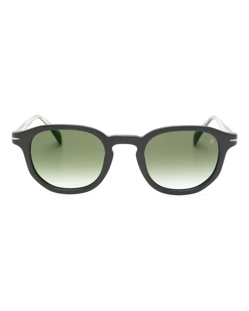 EYEWEAR by DAVID BECKHAM Sonnenbrille mit rundem Gestell - Schwarz Schwarz