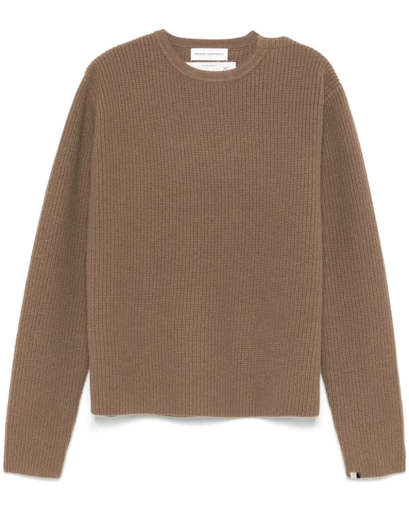 extreme cashmere Nº356 You Pullover - Braun Braun