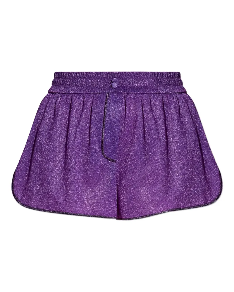 Oséree Lumière Lurex-Shorts - Violett Violett