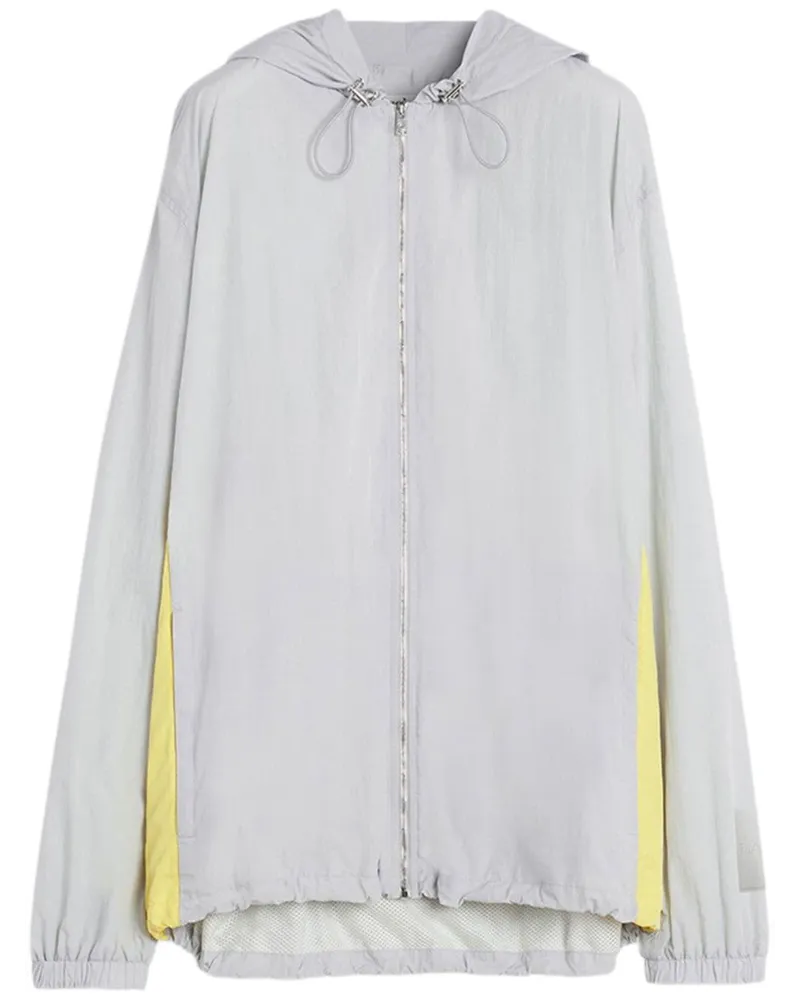 Lanvin x Future zweifarbige Kapuzenjacke - Grau Grau
