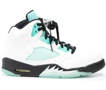 Air  5 Retro' High-Top-Sneakers - Weiß
