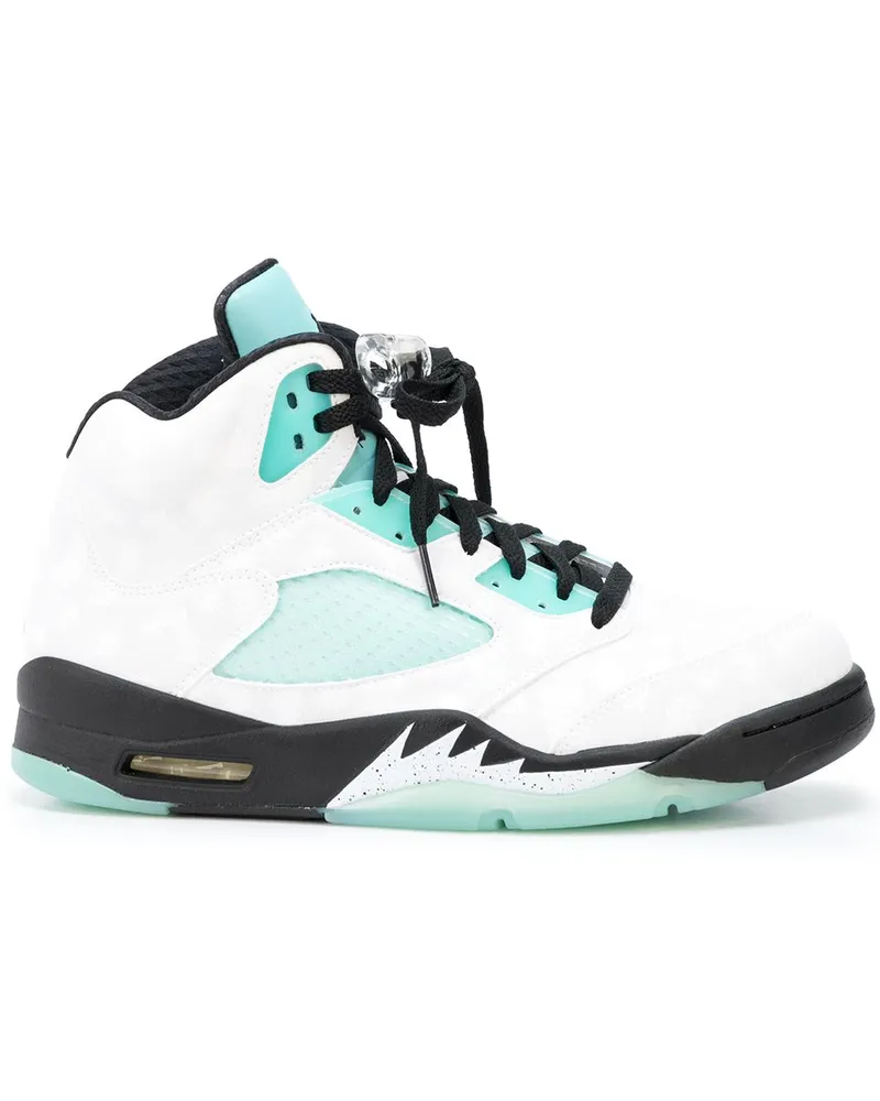 Jordan Air  5 Retro' High-Top-Sneakers - Weiß Weiß