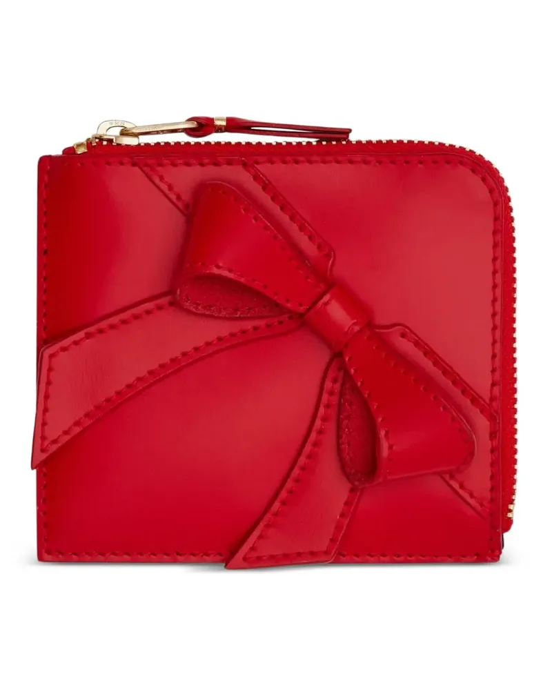 Comme des Garçons Big Bow Portemonnaie - Rot Rot