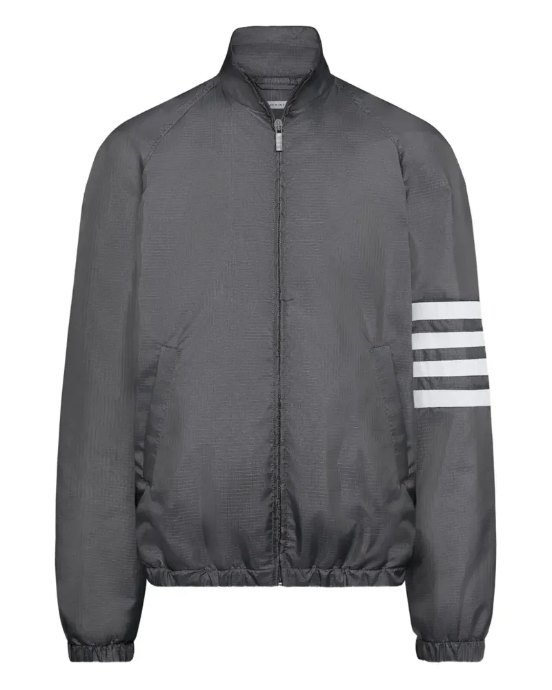 Thom Browne Jacke mit Streifen - Grau Grau
