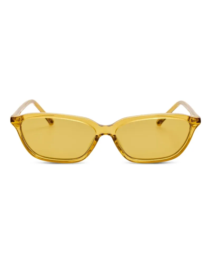 ATTICO x Linda Farrow Libby Sonnenbrille - Gelb Gelb