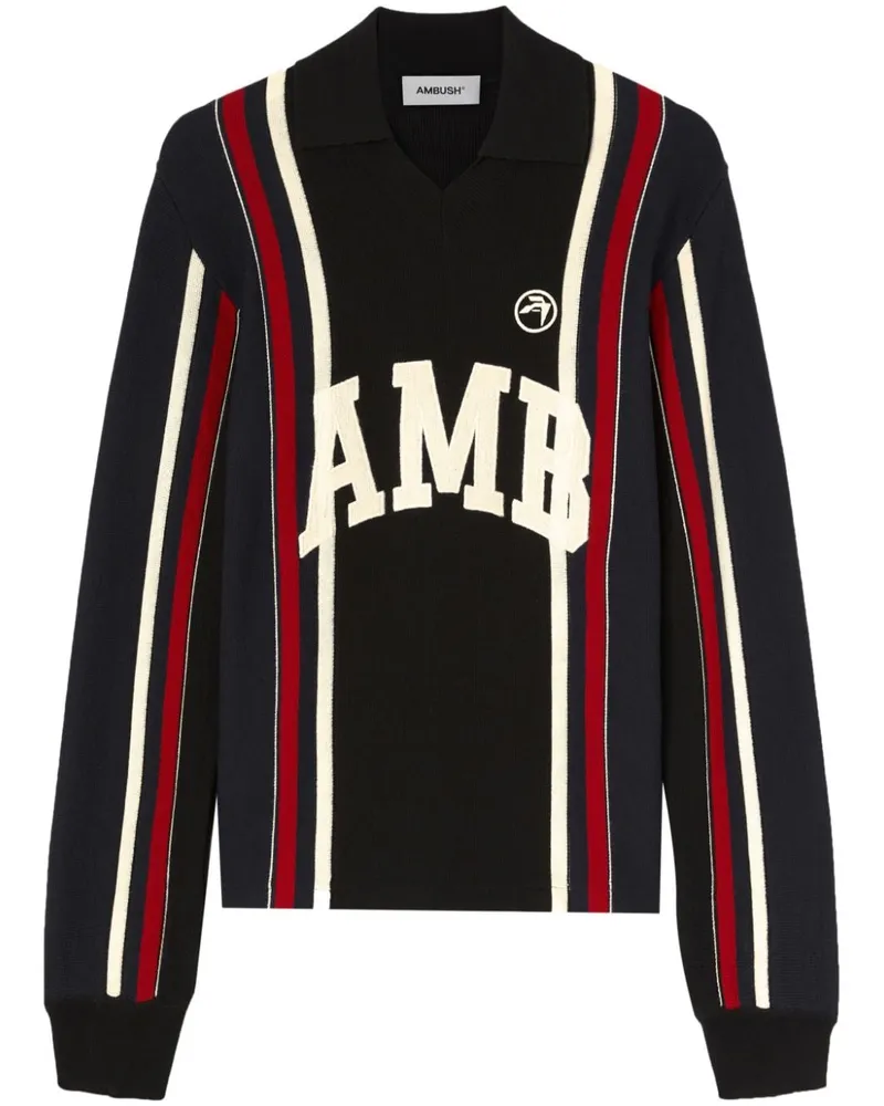 AMBUSH Pullover mit Logo-Stickerei - Schwarz Schwarz