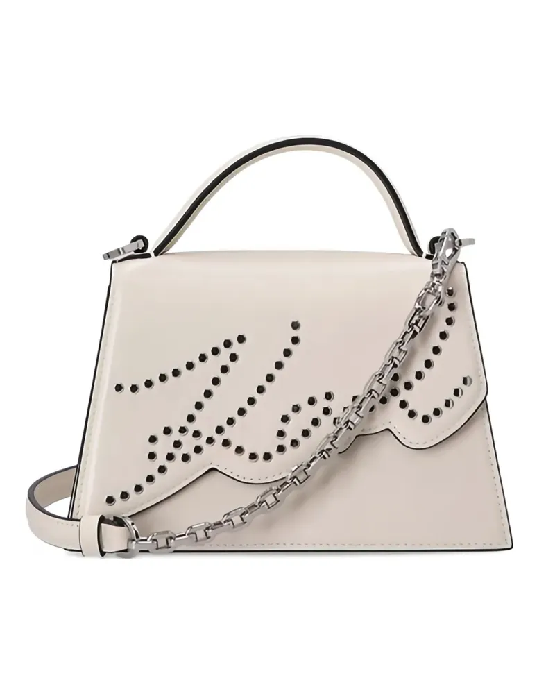 Karl Lagerfeld Tote Bag mit Nieten - Nude Nude